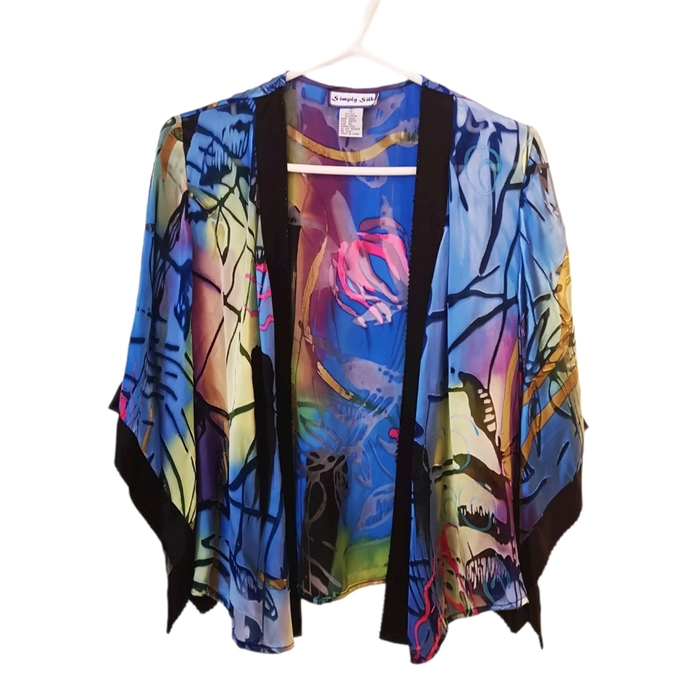✨Host pick!✨ Abstract Hand Painted Kimono